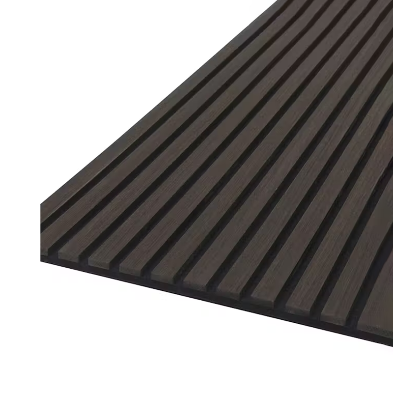 Fibrotech Akustiikkalevy Quanti Smoked Oak 18x520x2440 Mm, Mdf Viilu