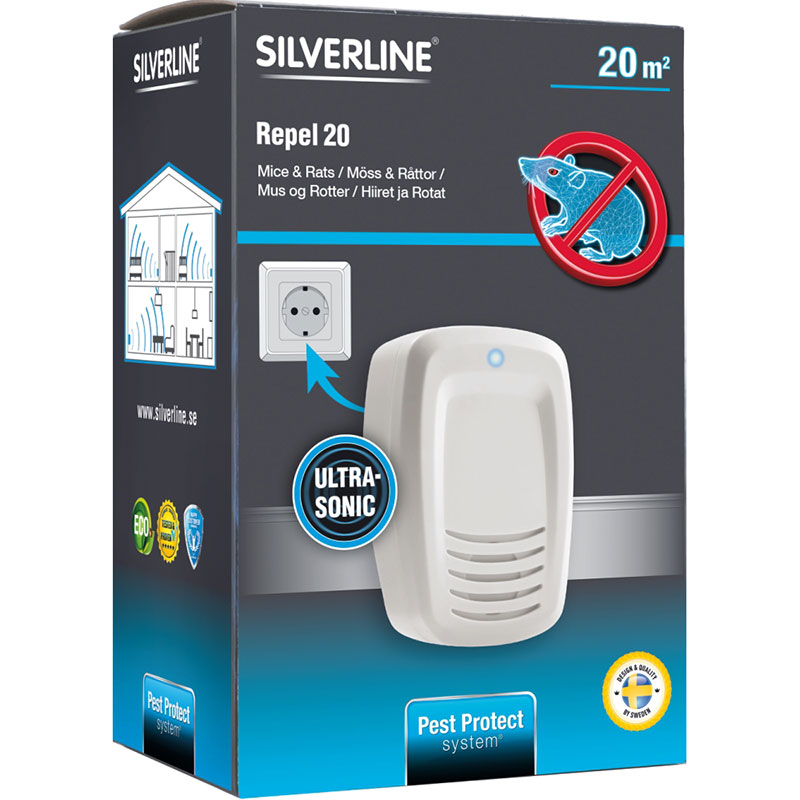 Silverline Hiiri- Ja Rottakarkotin Repel20