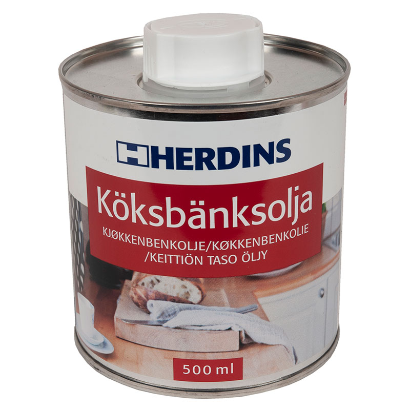 Herdins Keittiön Taso Öljy 500 Ml, Työtasoöljy