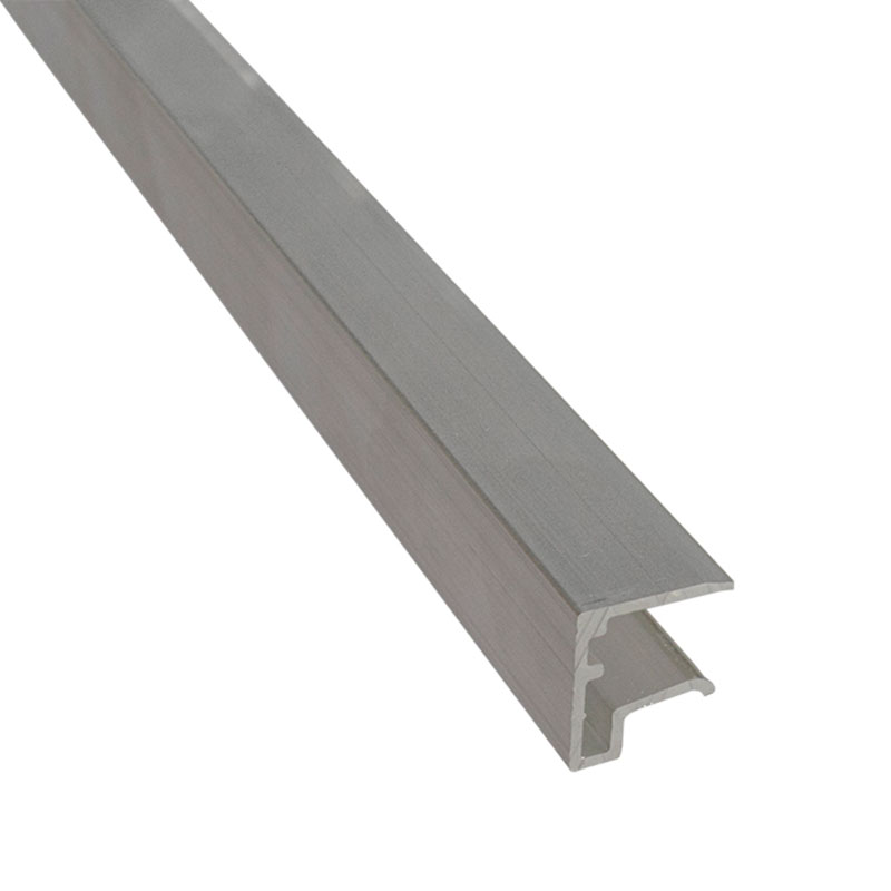 U-pääteprofiili 10mm, 3,5m Alumiinia