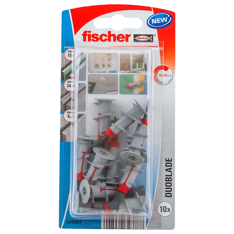 Fischer Duoblade K Nv Ilman Ruuvia Fischer 10kpl