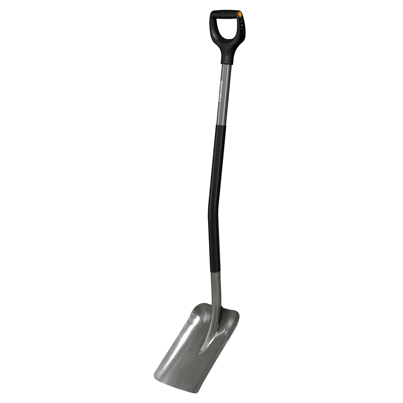 Fiskars Kuuppalapio Ergonomi Harmaa, Betoni- Ja Rakennuslapio