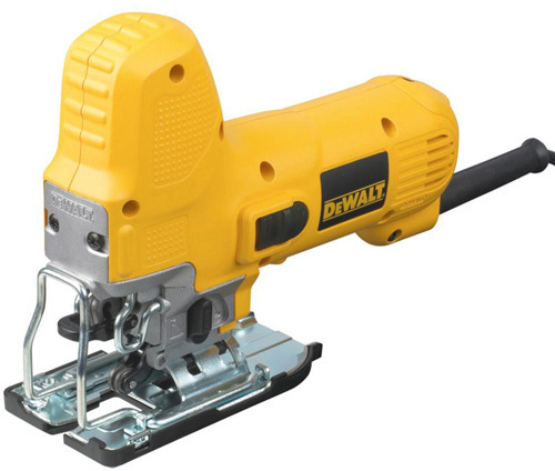 Dewalt Pistosaha, , Dw343k-qs Säädettävä Heiluritoiminto, Sisäänrakennettu Pölynpoisto