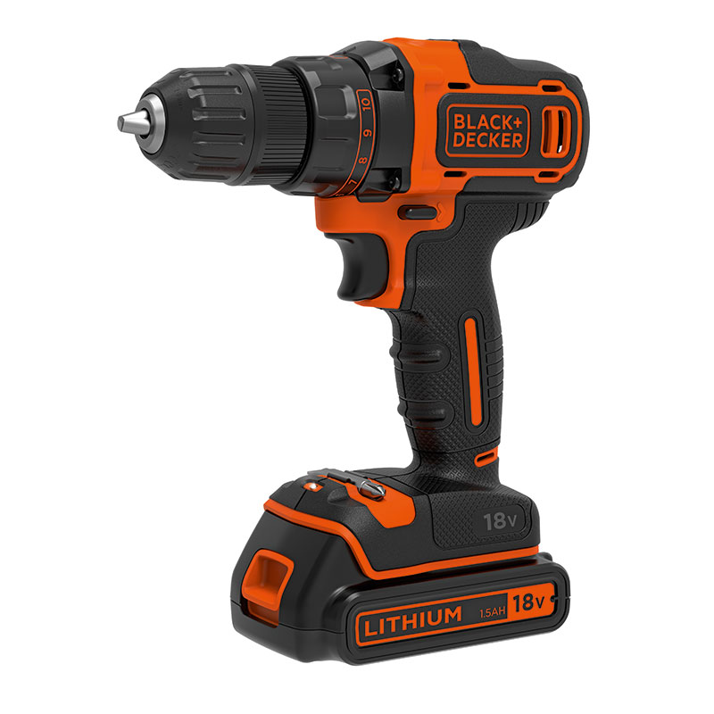 Black & Decker Akkuporakone Black&decker 18v 18v 2x1,5ah