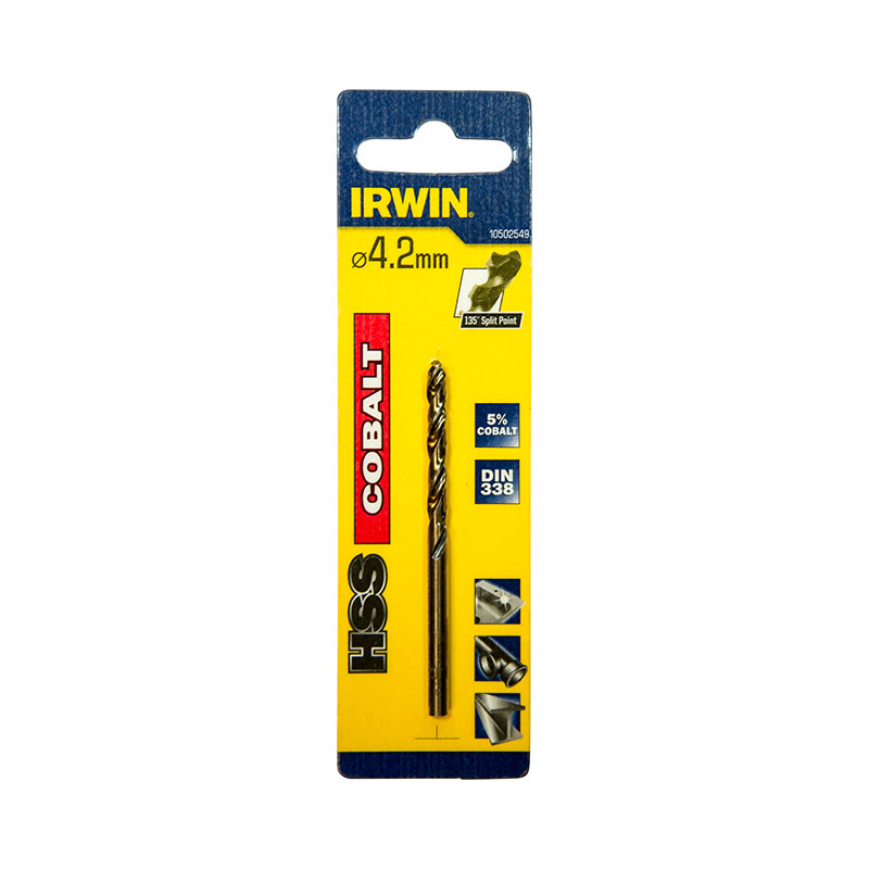Irwin Poranterä Cobolt Hss 4,2 Mm Irwin Irwin Cobolt