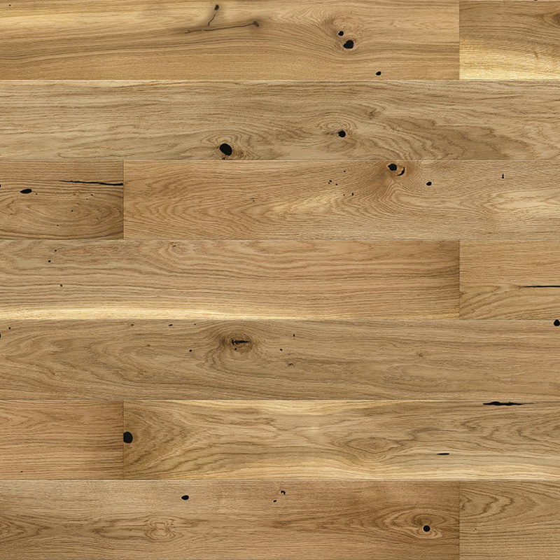 Barlinek Lattianäyte Tammi 1-sauvainen Raisins 180mm Mattalakattu, Harjattu, Viistottu, Koko: 180 X 250 Mm