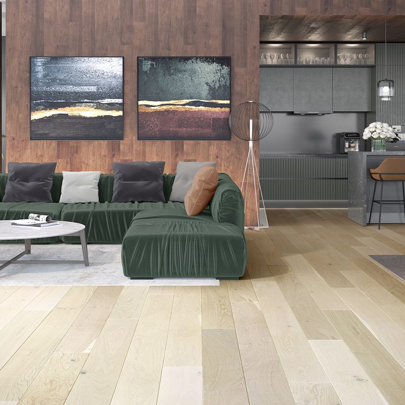 Barlinek Lattianäyte Parkettilattia Tammi 1-sauvainen Salt 200x180 Mm