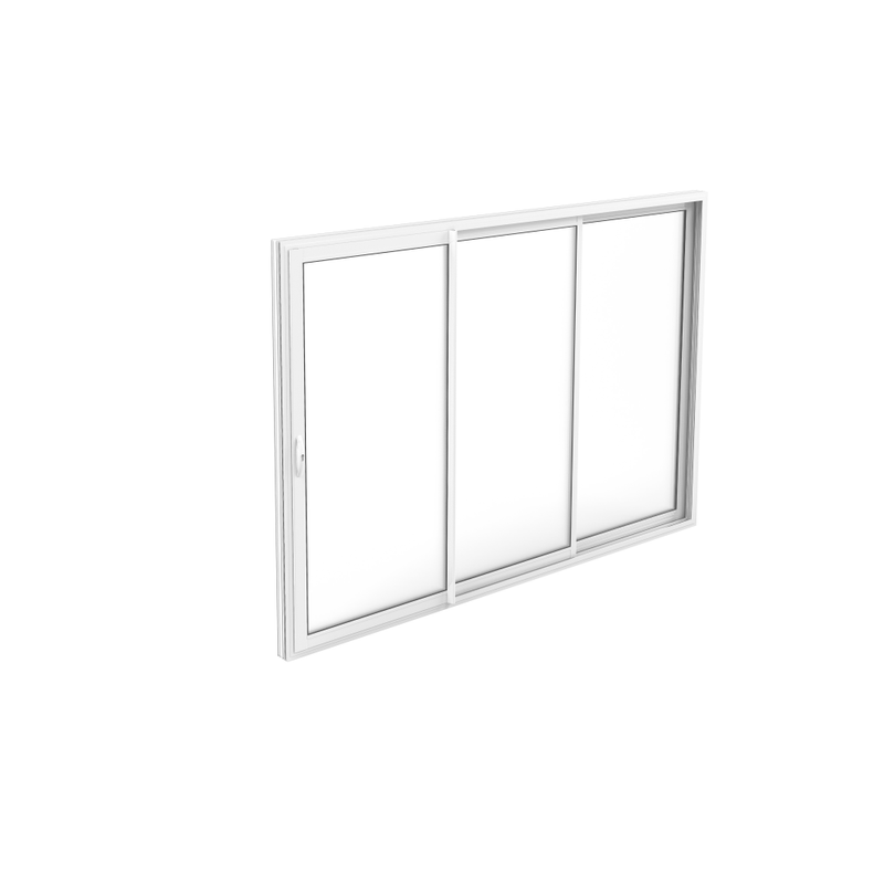 Aluwhite Liukuovi Vinter 3 Osaa 3100 Mm, Peilattu