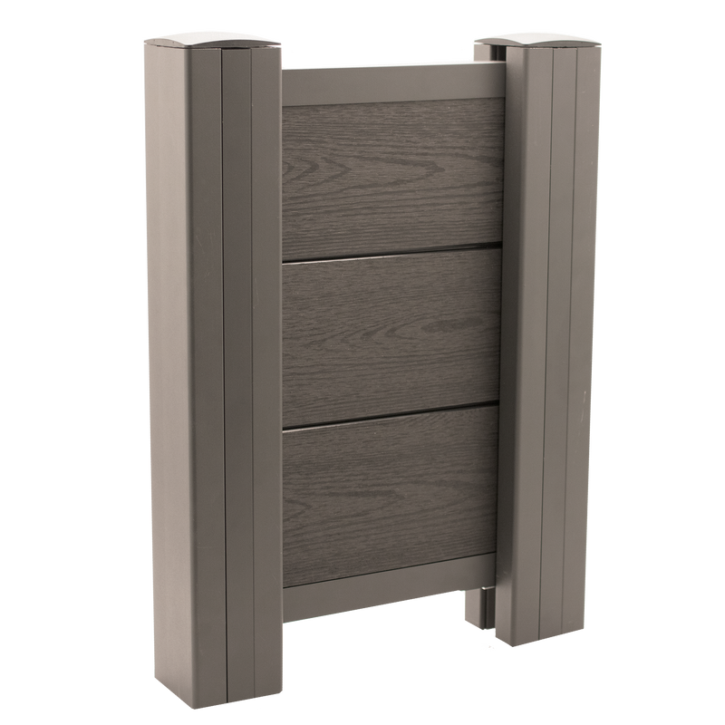 Hortus Aitapaketti Komposiitti Spontaani Profiili Wood Look Premium Lucca 121,3 Cm Hortus 2 Moduulia