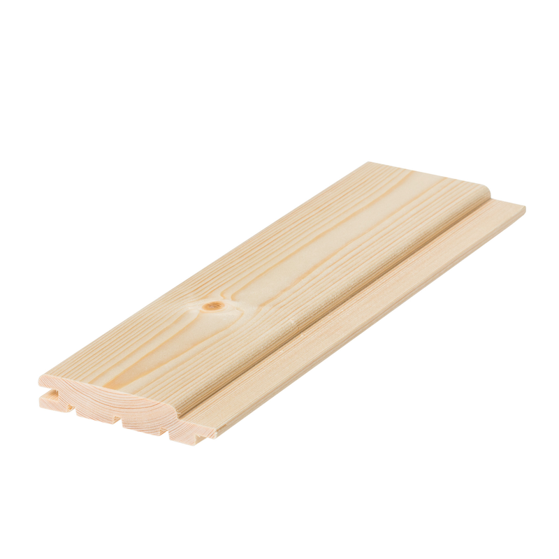 Cent Saunapaneeli Stp 15x95 Mm Kuusi Käsittelemätön Cent 2100 Mm, 10,5 M/pakkaus