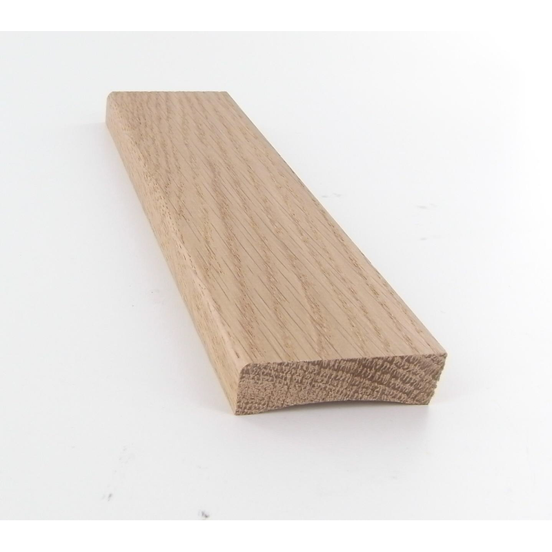 Cent Jalkalista Valkotammi 12x42x3050 Lakattu Cent Viimeistelynaulaus, Avainlippu, Pefc, 15,25 M/pakkaus