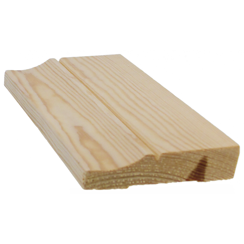 Cent Jalkalista Koriste 15x70x3300 Mm Käsittelemätön Cent 15 Mm, Puu, 16,5 M/pakkaus