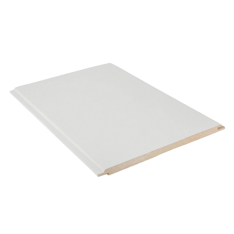 Cent Mdf-paneeli Stp 0-sauma 10x195x2080 Mm Puhdas Valkoinen Päätypontattu Cent 10 Mm, Mdf, 10,4 M/pakkaus