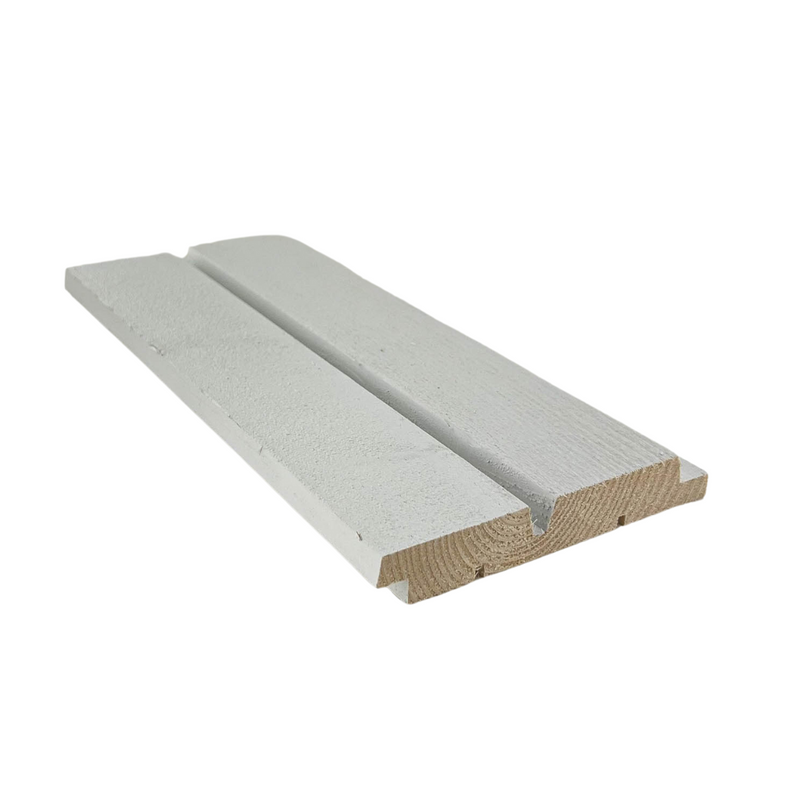 Cent Ulkoverhouspaneeli Raita Valeura 23x145x4200 Mm Valkoinen Cent Teknol 2881 Ja Teknoclad 3370 (619x), 145 Mm, 16,8 M/pakkaus