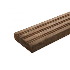 28x110 terassilauta ur. ruskea