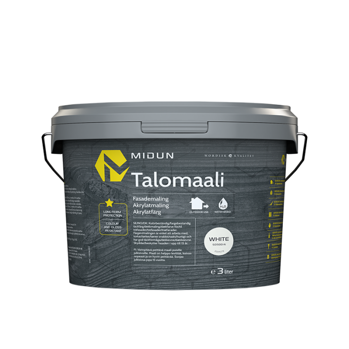 Akrylaatti Talomaali V Valkoinen