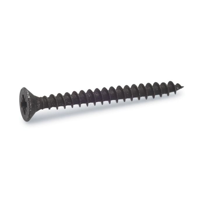 Puuruuvi uppokanta 4,0x40 mm musta