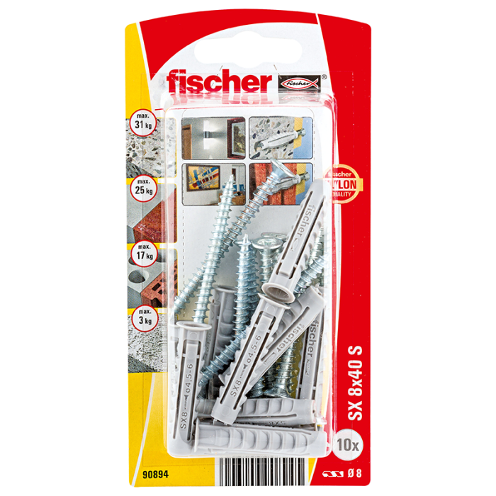 Nylonplugg SX Fischer