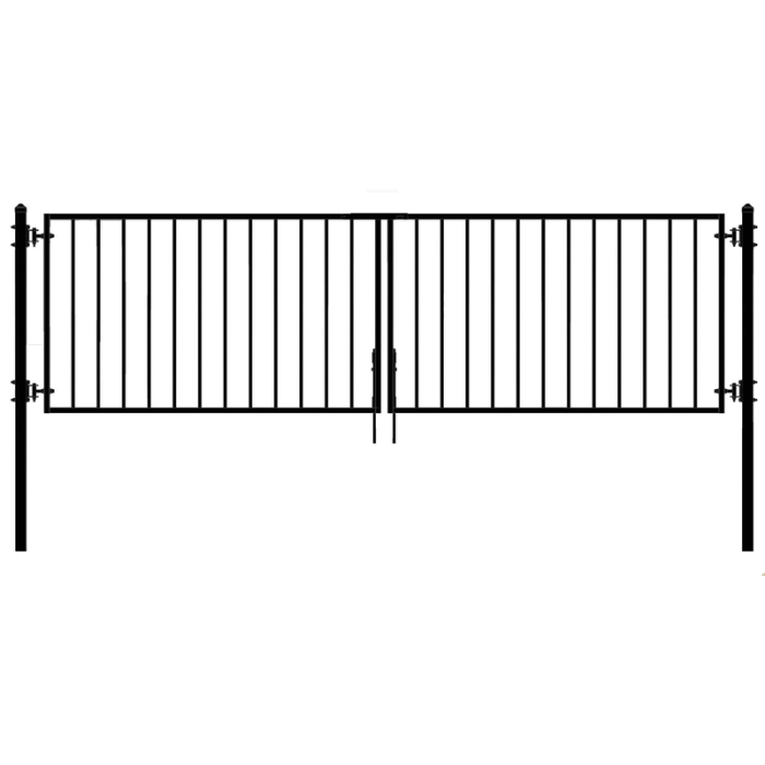 Metalliportti Tupla Torö 3285 x 1500 mm Jabo