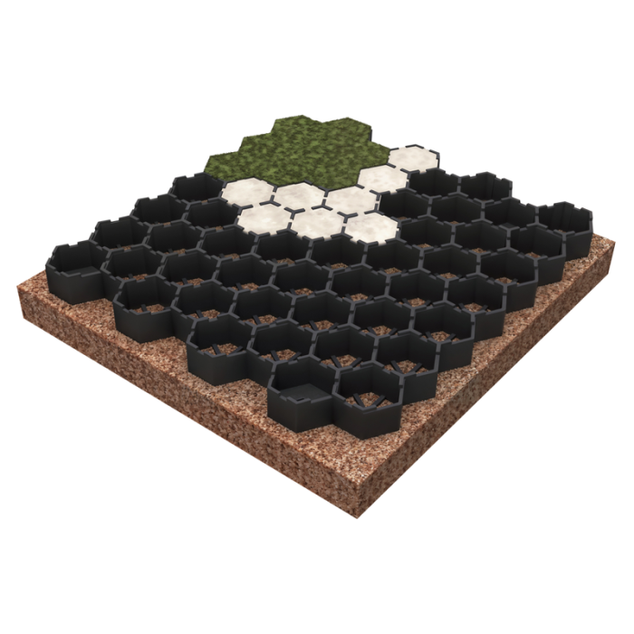Puutarhan maanpeittoverhoilu GardenEdge 40x40 mm Jabo