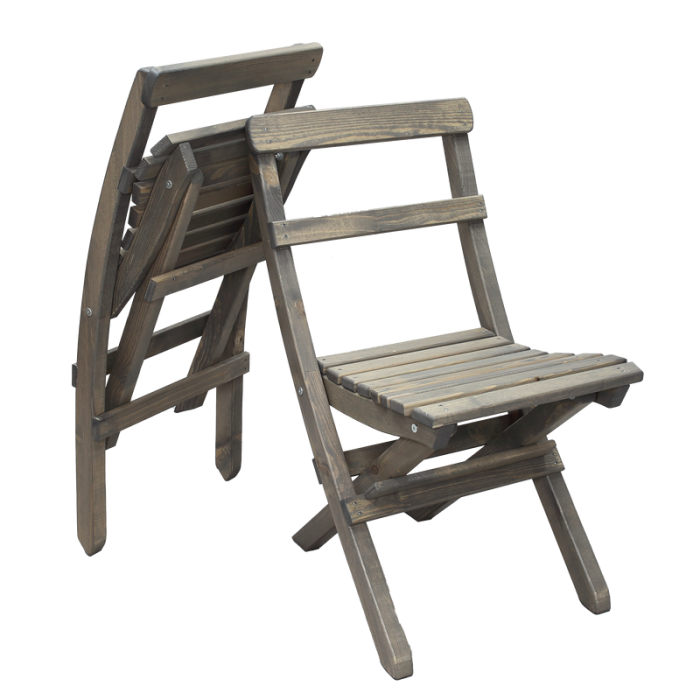 Utomhusstol Knohult Fällbar 2-pack Baltic Garden