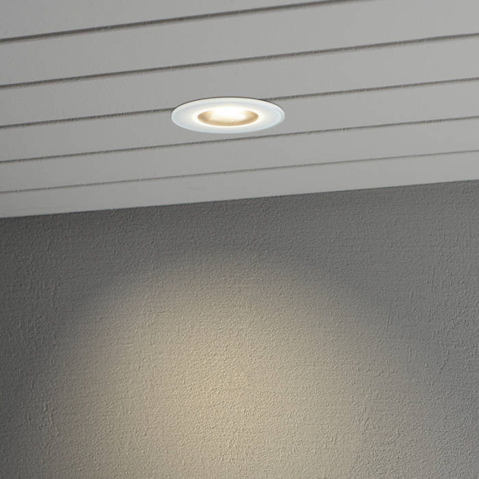 Kattovalaisin Ute Upotettava HP-LED 6W 10,5 cm 10,5 cm Gnosjö Konstsmide