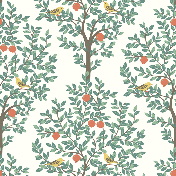 Tapetprov Självhäftande Fruit Tree NextWall