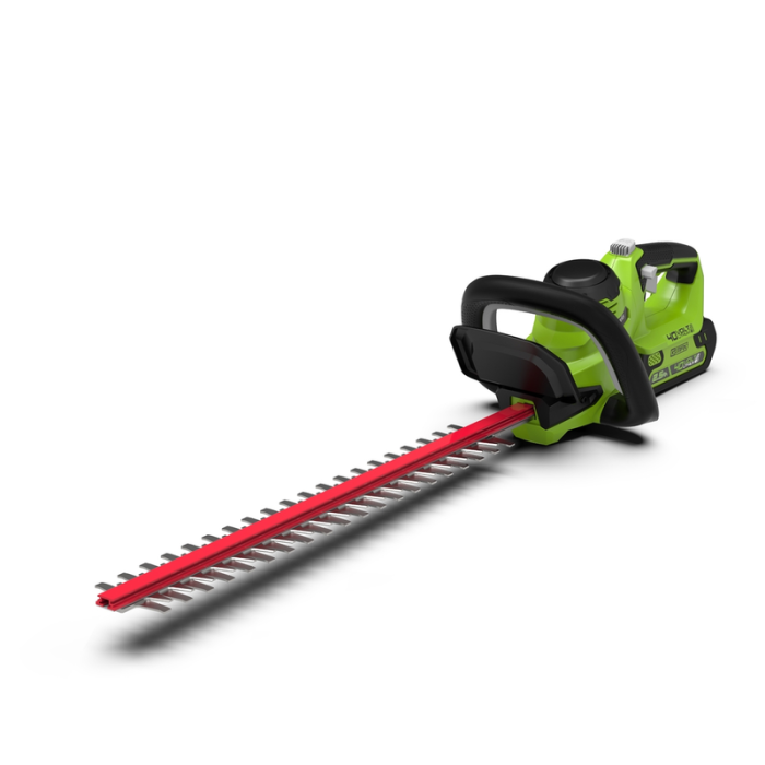 Pensasleikkuri 40V Muste. 2Ah akku ja laturi Greenworks