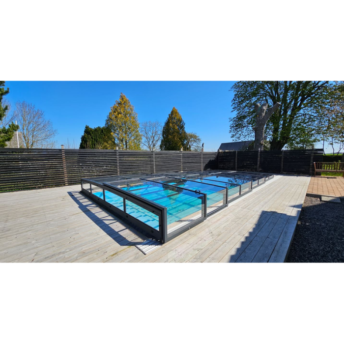 Altaan katto KIT ICON sivuovi Antrasiitti Pooltime