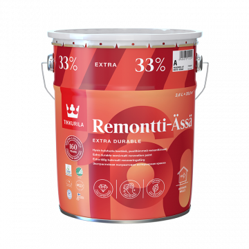 REMONTTI-ÄSSÄ SISÄMAALI A VALKOINEN SÄVYTETTÄVISSÄ 3,6 L