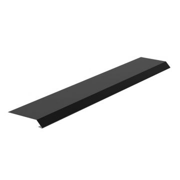 Fotplåt 2000mm Svart