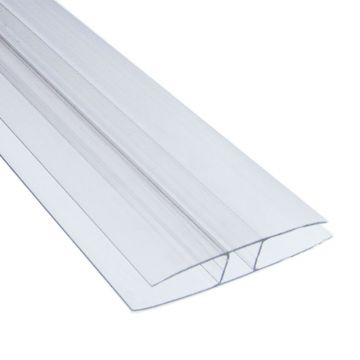 H-PROFIL PK 3500x10MM TRANS