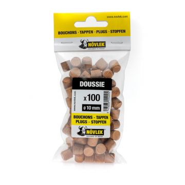 Puutulppa Doussie 10 mm Kärnsund