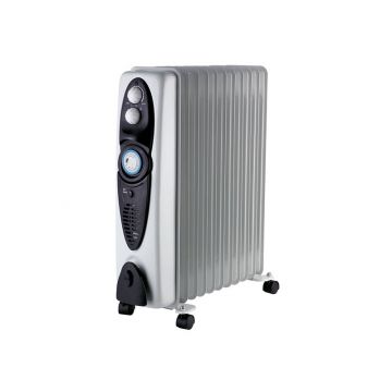 Oljelamellradiator Timer 2000W/230V Gnosjö Klimatprodukter