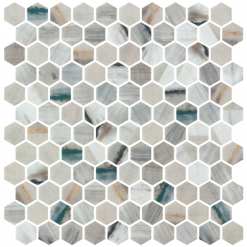 Mosaiikkilaatta Hex Canvas Lube