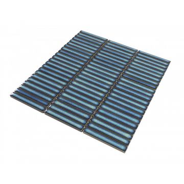 Mosaiikkilaatta Mini Kit Kat Cyan Blue 1,2x9,2