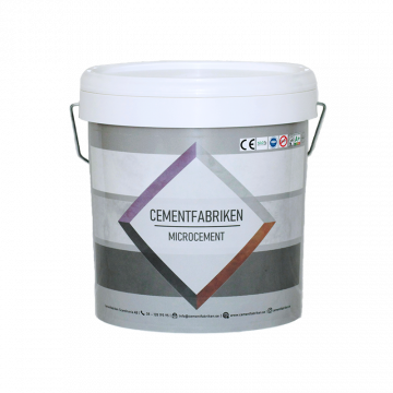 Microcement Bas 12kg  Cementfabriken