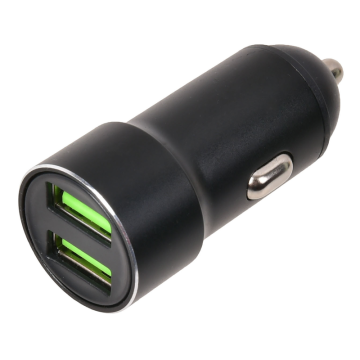 Adapter för Cigarettändaruttaget USB-adapter med två utgångar Work>it