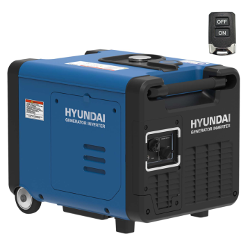 Bensiinigeneraattori taajuusmuuttajalla 4 kW Hyundai Power Products