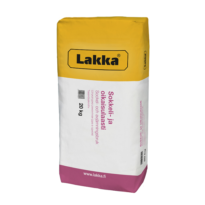 Sokkeli- ja oikaisulaasti Lakka