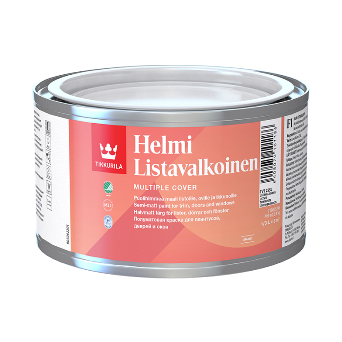 LISTDÖRRFÖNSTERFÄRG VIT