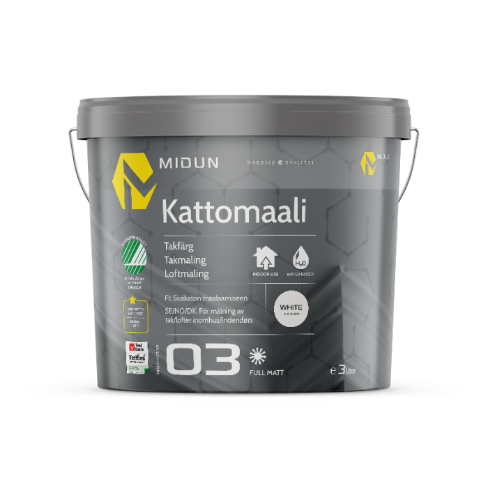 Kattomaali Valkoinen