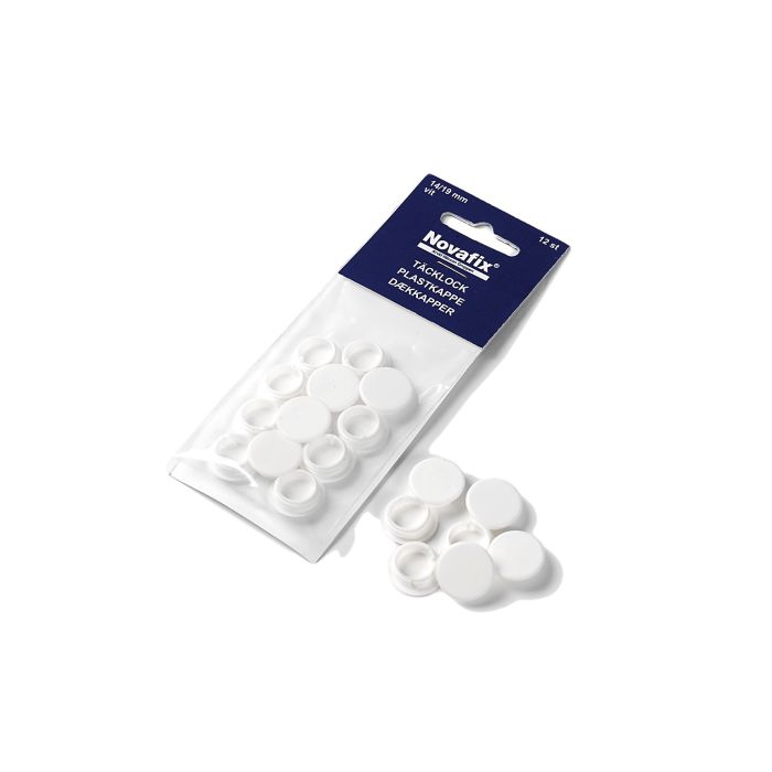 Peitetulppa 13/19 mm valkoinen
