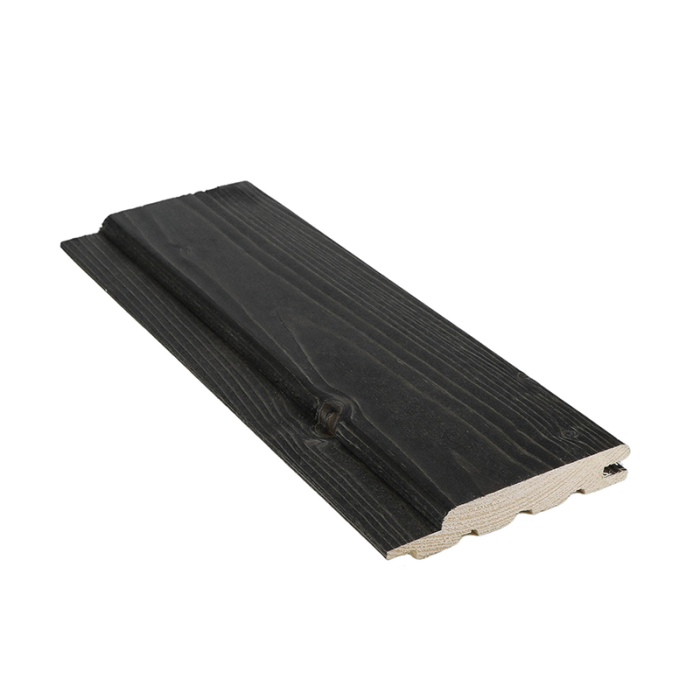 Bastupanel STP 15x95x2400 mm Gran Svart Bastuöverdrag CENT