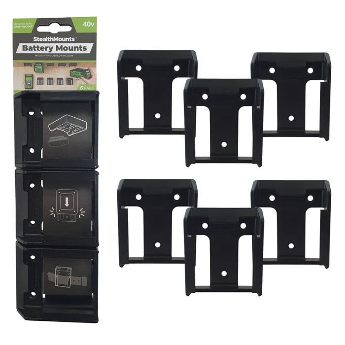 Akkupidike Greenworks 40V StealthMounts