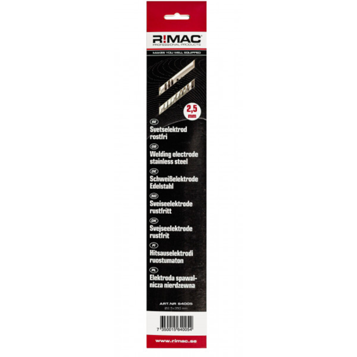 Hitsauselektrodi Ruostumaton Rimac