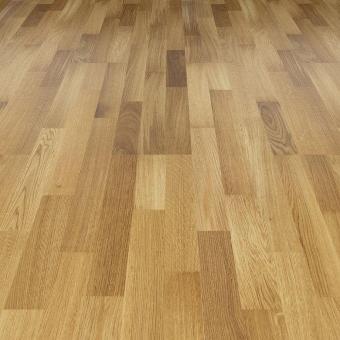 Parkettilattia Tammi 3-sauvainen Select 14mm Barlinek