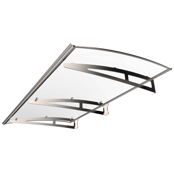 Sisäänkäynnin katos Hopea/Kirkas Jabo