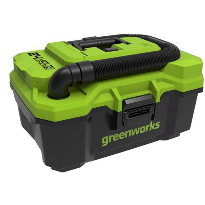 Karkean pölyn poisto 24V märkä ja kuiva Greenworks