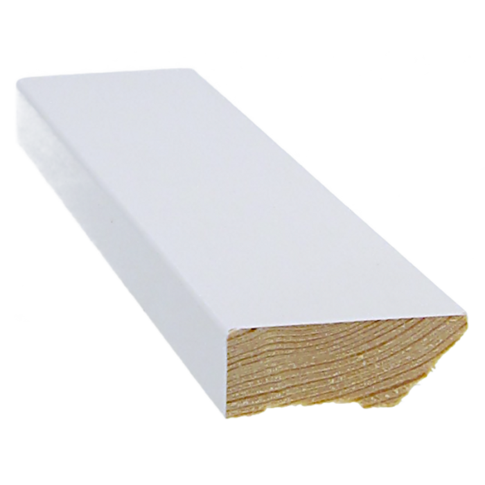 Lista över sidfoten 15x42x3300 mm Vit CENT